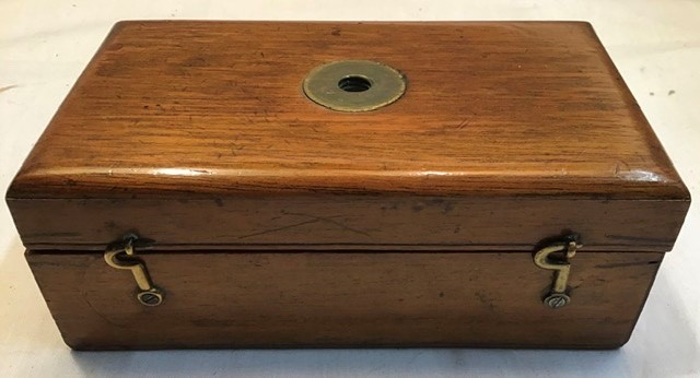 R Field & Son Society of Arts Prize School Microscope c1855. In original wooden box with - Image 4 of 4