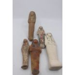 Antiquities - five Egyptian Shabtis (5)