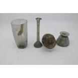 Antiquities - four pieces of Roman glass