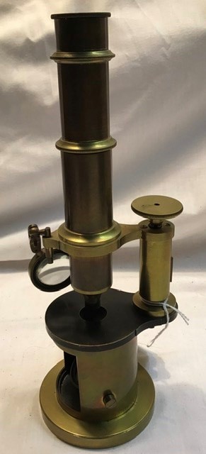 Microscopes: E Leitz stand lll c1890, C Reichert stand lll, c1887, Drum microscope in the style of - Image 2 of 4