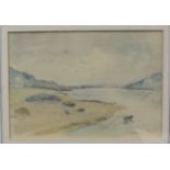 Samuel John Lamorna Birch, RA, RWS (Newlyn School 1869-1955), Loch Scene, watercolour, signed and
