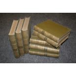 Cassel's History of England (special subscribers edition) 9 vols illustrated, undated. Gilt