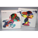 Kaws Jigsaws Stay Home and No One's Home 1000 piece jigsaws. No One's Home 70 x 54cm, Stay Home 70 x