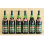 ***ITEM LOCATED AT BISHTON HALL*** Six bottles of Chiarli Lambrusco (6).