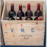 ***ITEM LOCATED AT BISHTON HALL*** Twelve bottles of red wine including Cotes Du Roussillon, Cotes-