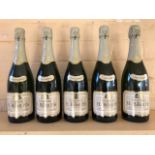 ***ITEM LOCATED AT BISHTON HALL*** H. Billiat Fils Champagne, five bottles (5)