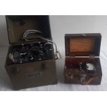 WW2 INTEREST a signal corps Test indicator, and a 222 test oscillator