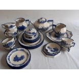 A comprehensive Royal Doulton Norfolk pattern diner service  (qty)