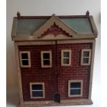 "Daisy Cottage " 1905 an untouched  original dolls house Folk art interest  27inches high , 56inches