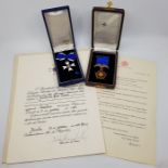 Medals - Brazil and Chile: A Republic of Brazil Order of Rio Branco medal, together with a