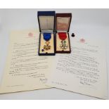 Medals - France: A Chevalier de la Legion d'Honneur medal, together with an officier de l'Ordre