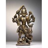 DURGA SLAYING THE DEMON MAHISHSURA