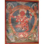 A THANGKA OF VAJRAVARAHI