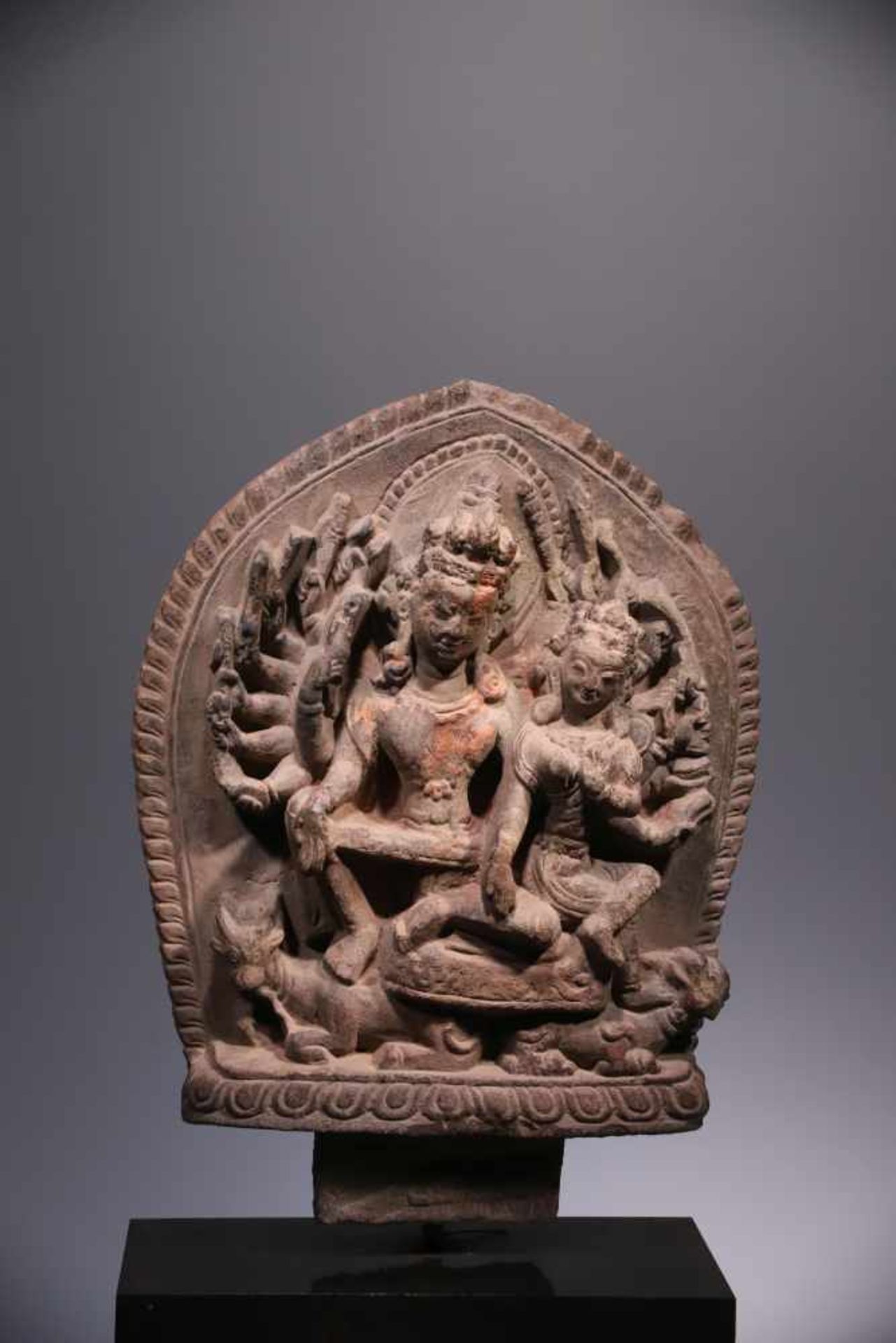 SHIVA AND PARVATI IN TANTRIC FORM