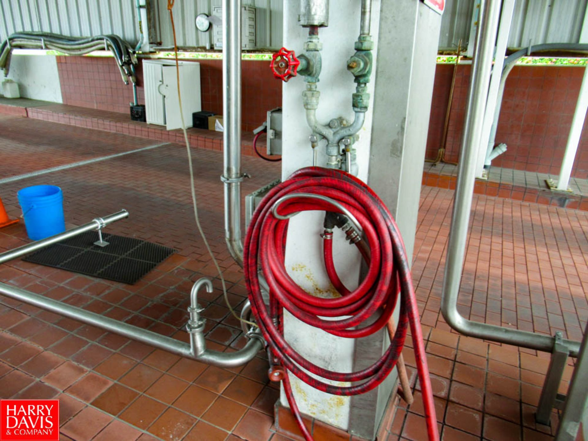 Lot of (4) Strahman Hot Water Mixers with Hose, Located In: Raw Receiving - Rigging Fee: $ 160 - Image 3 of 5