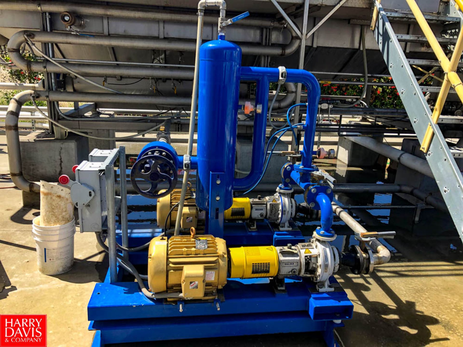 2015 DAF Pump Skid Addition Consisting Of (2) Sulzer Type APT11-1A Centrifugal Pumps, Located In: