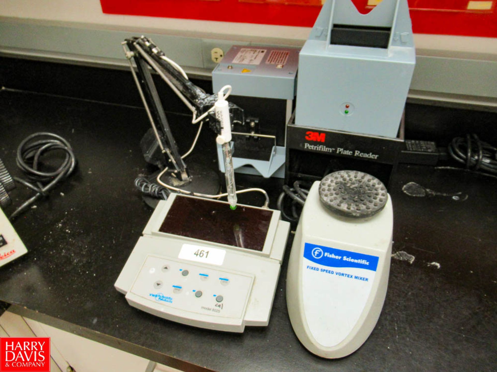 Lab Instruments Includes VWR 8025 Anlayzer, Fisher Scientific Vortex Mixer and 3M Plate Readers,