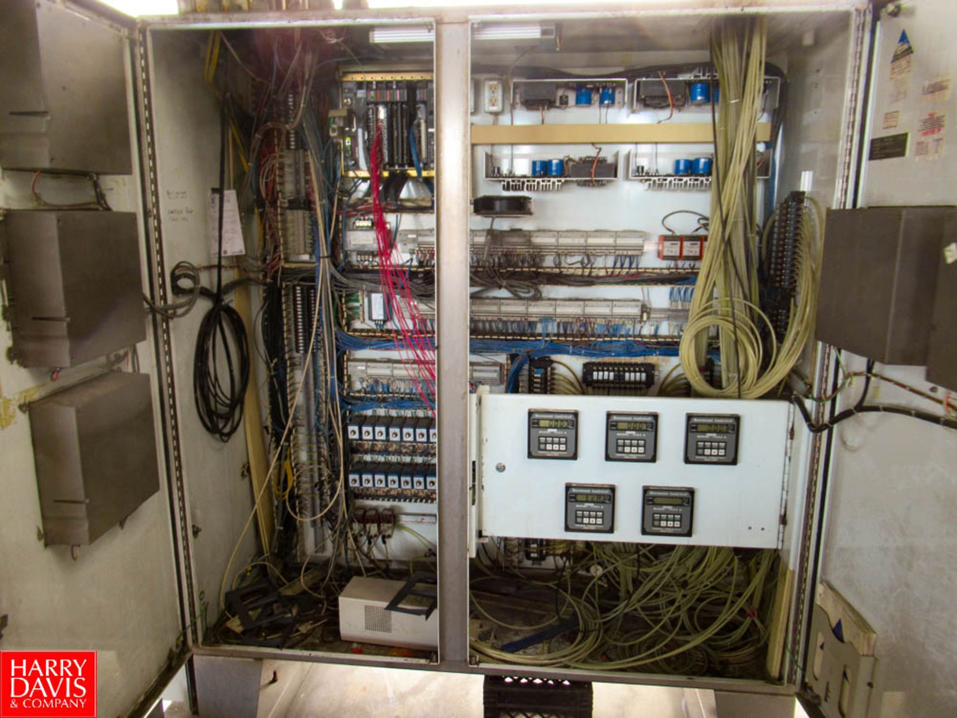 Tetra Pak CIP Control Panel with (5) ABB Model Commander 1900 Temp Recorders: Located In Raw - Image 2 of 4