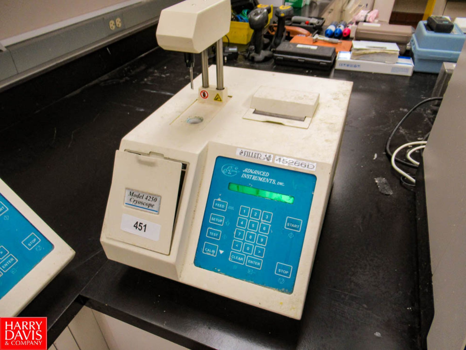 Advanced Inst Cryoscope, Model: 4250 SN:.09080365C, Located In: Milk Test Lab - Rigging Fee: $ 20