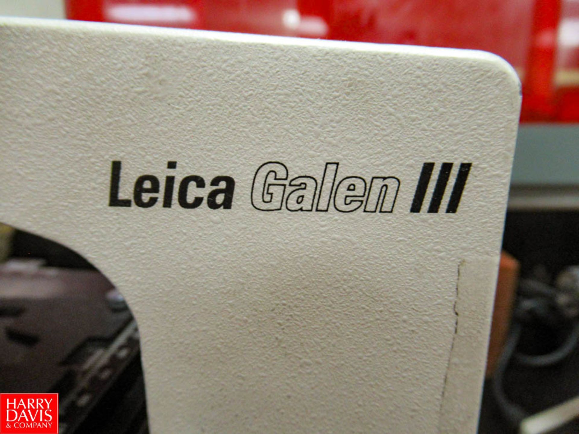 Leica Microscope, Model: Galen III, Located In: Milk Test Lab - Rigging Fee: $ 25 - Image 2 of 2