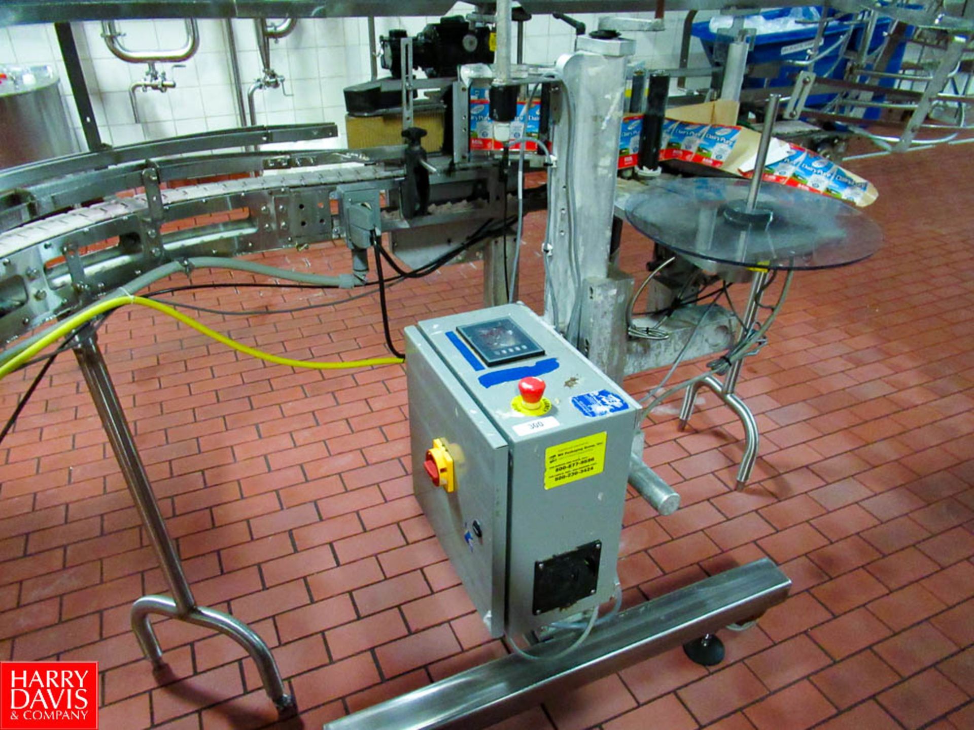 WS Packaging Label Applicator Mobile Base, Model ASD Compact, 110V, With AB Micrologix Control - Image 2 of 2