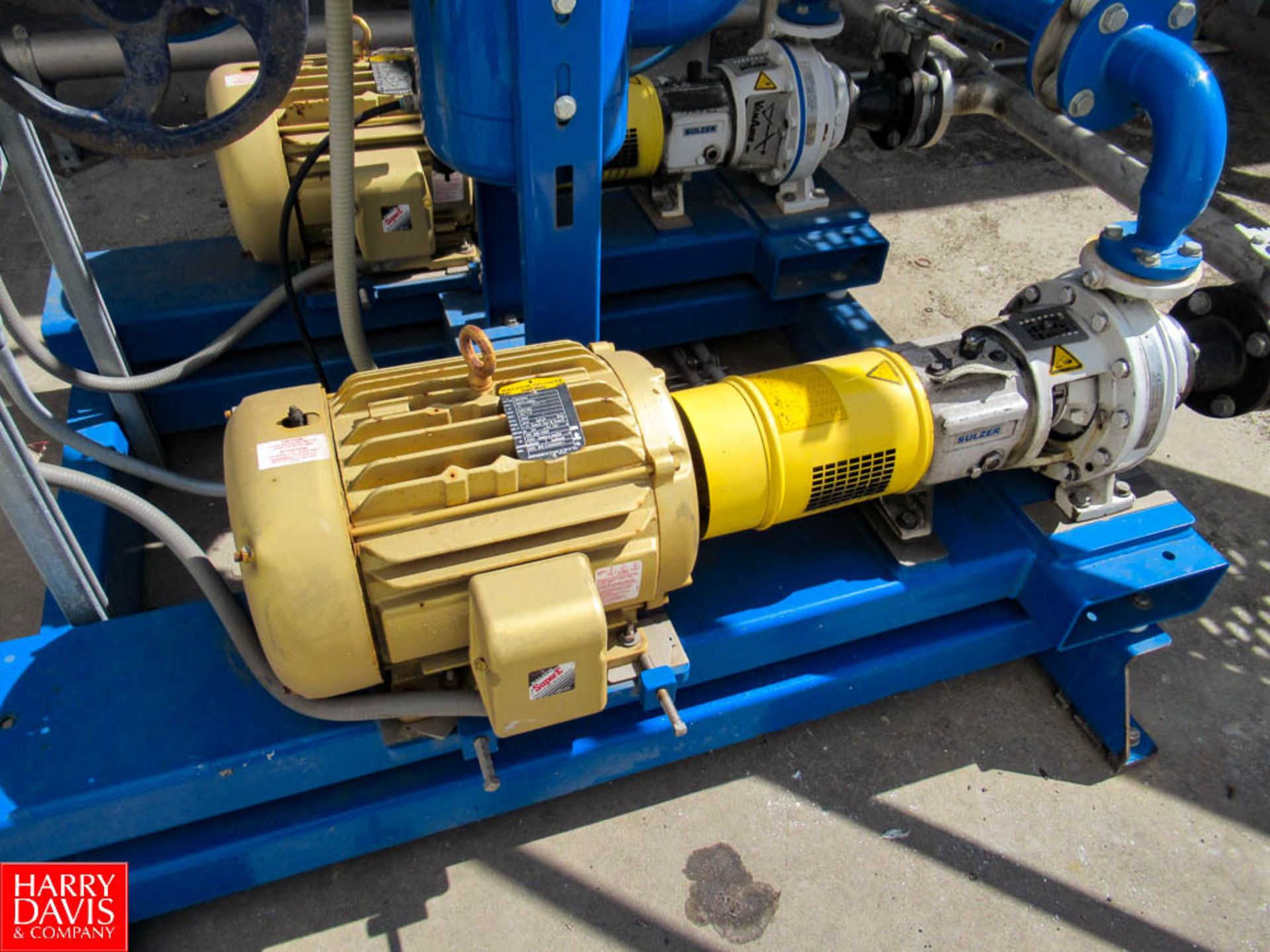 2015 DAF Pump Skid Addition Consisting Of (2) Sulzer Type APT11-1A Centrifugal Pumps, Located In: - Image 2 of 5
