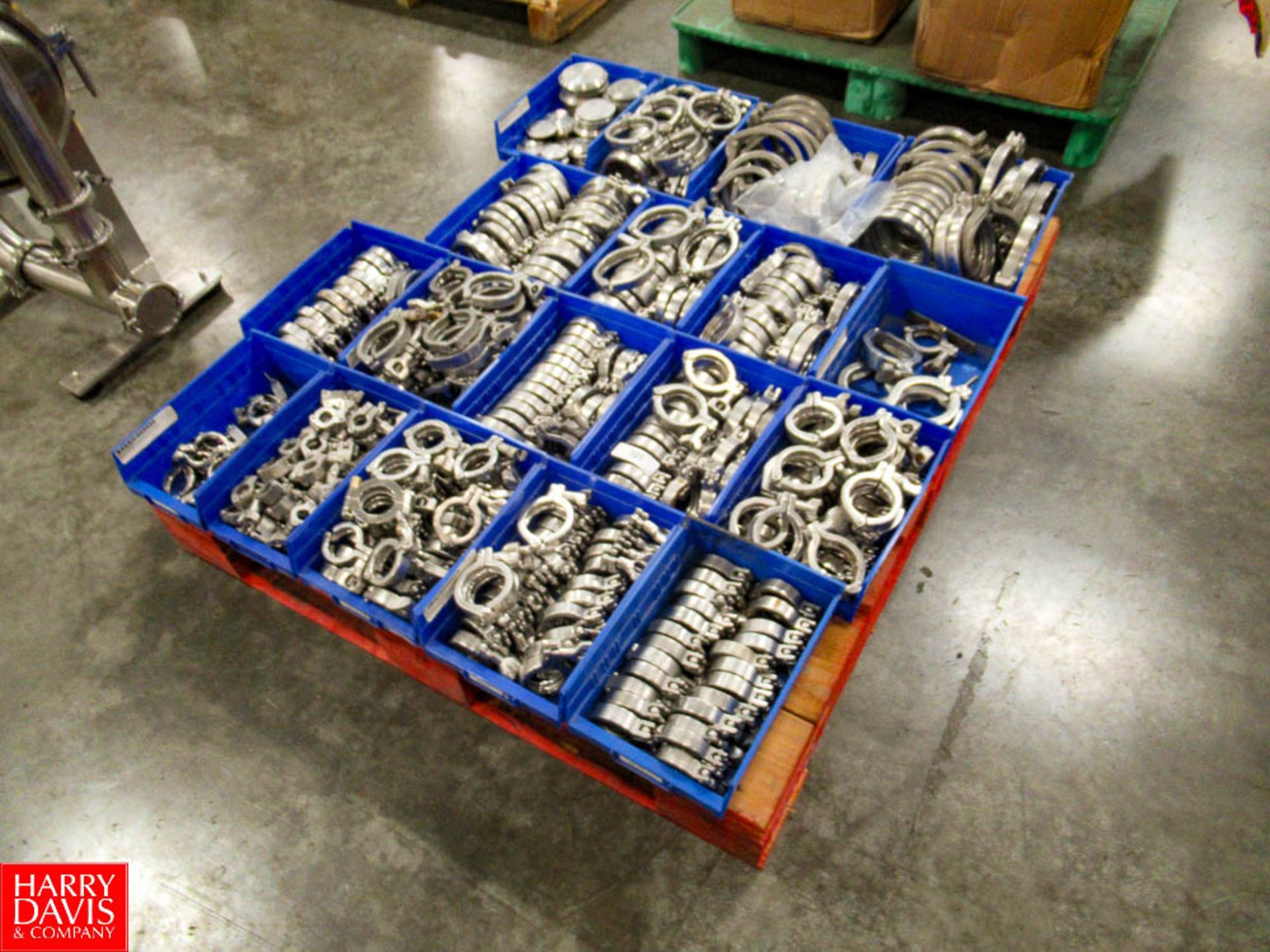 Assorted S/S Pipe Clamps, Located In Dry Storage - Rigging Fee: $ 50