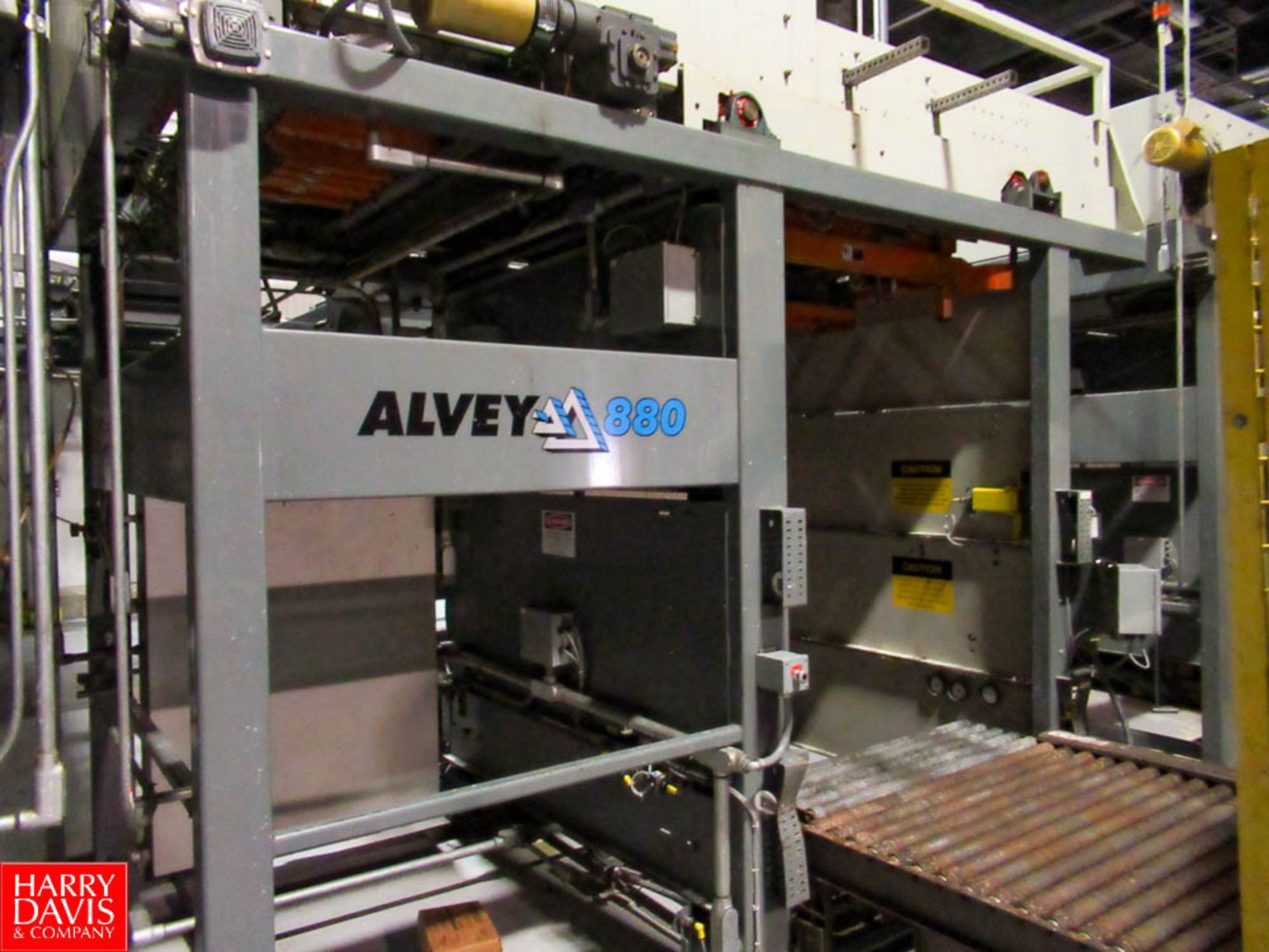 Alvey Full Case High Level Palletizer, Model: Series 880 , with Adjustable Pallet Feed Carriage, - Image 3 of 10