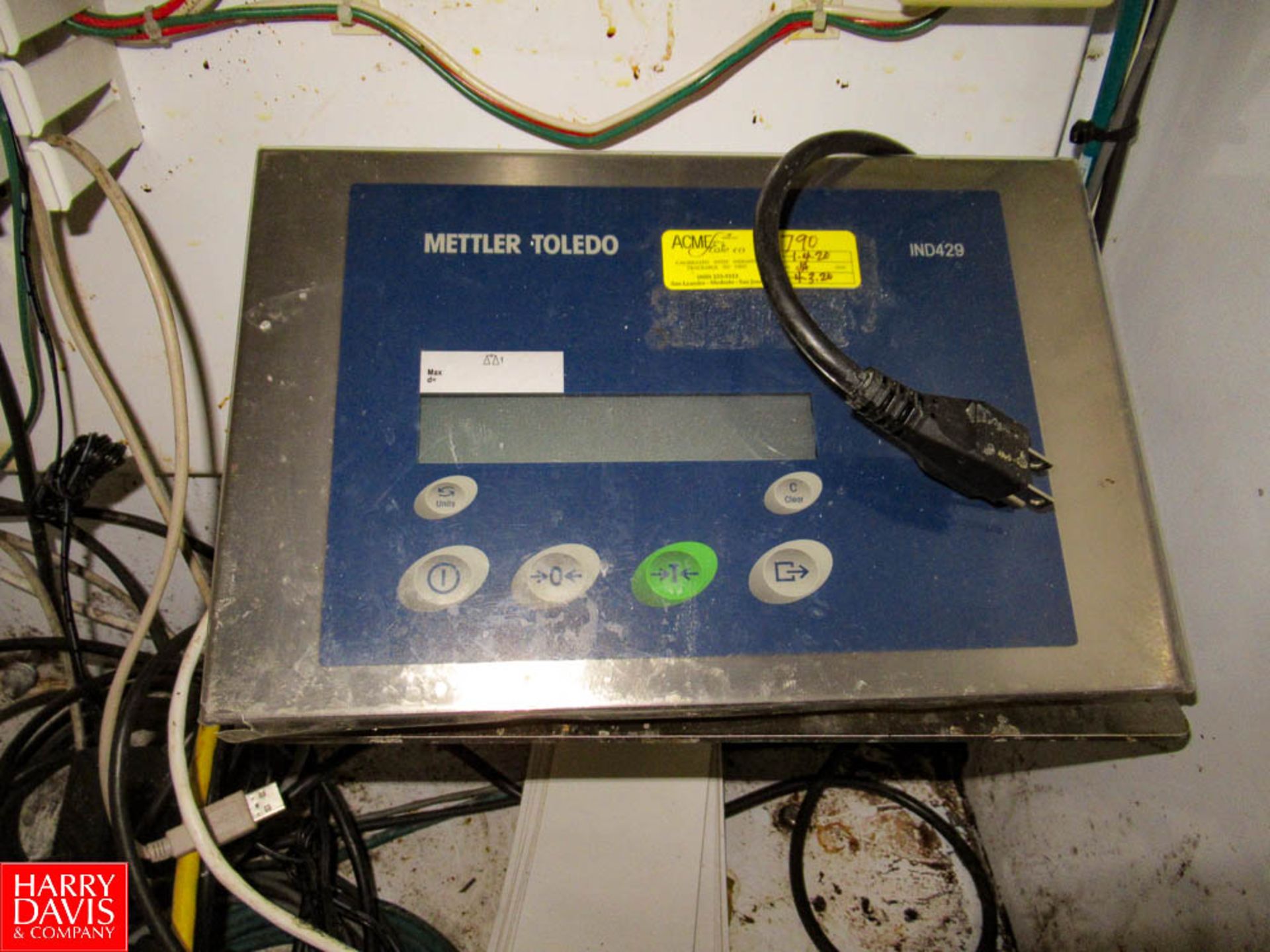 Carton Sample Station, With Hope Industries HMI, Model: HIS-ML19-STAH; with Mettler Toledo IND-429 - Image 2 of 3