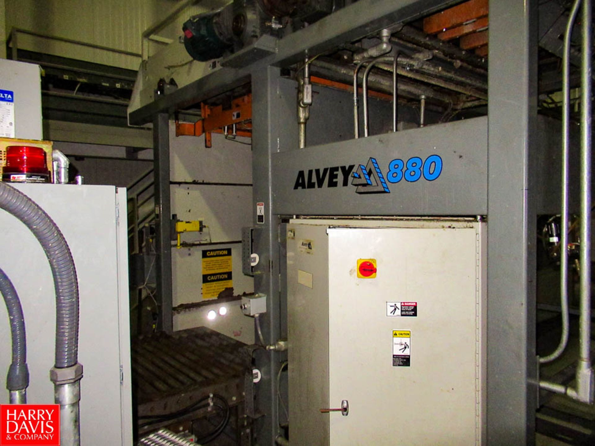 Alvey Full Case High Level Palletizer, Model: Series 880 ,with Adjustable Pallet Feed Carriage, 40 x - Image 5 of 9