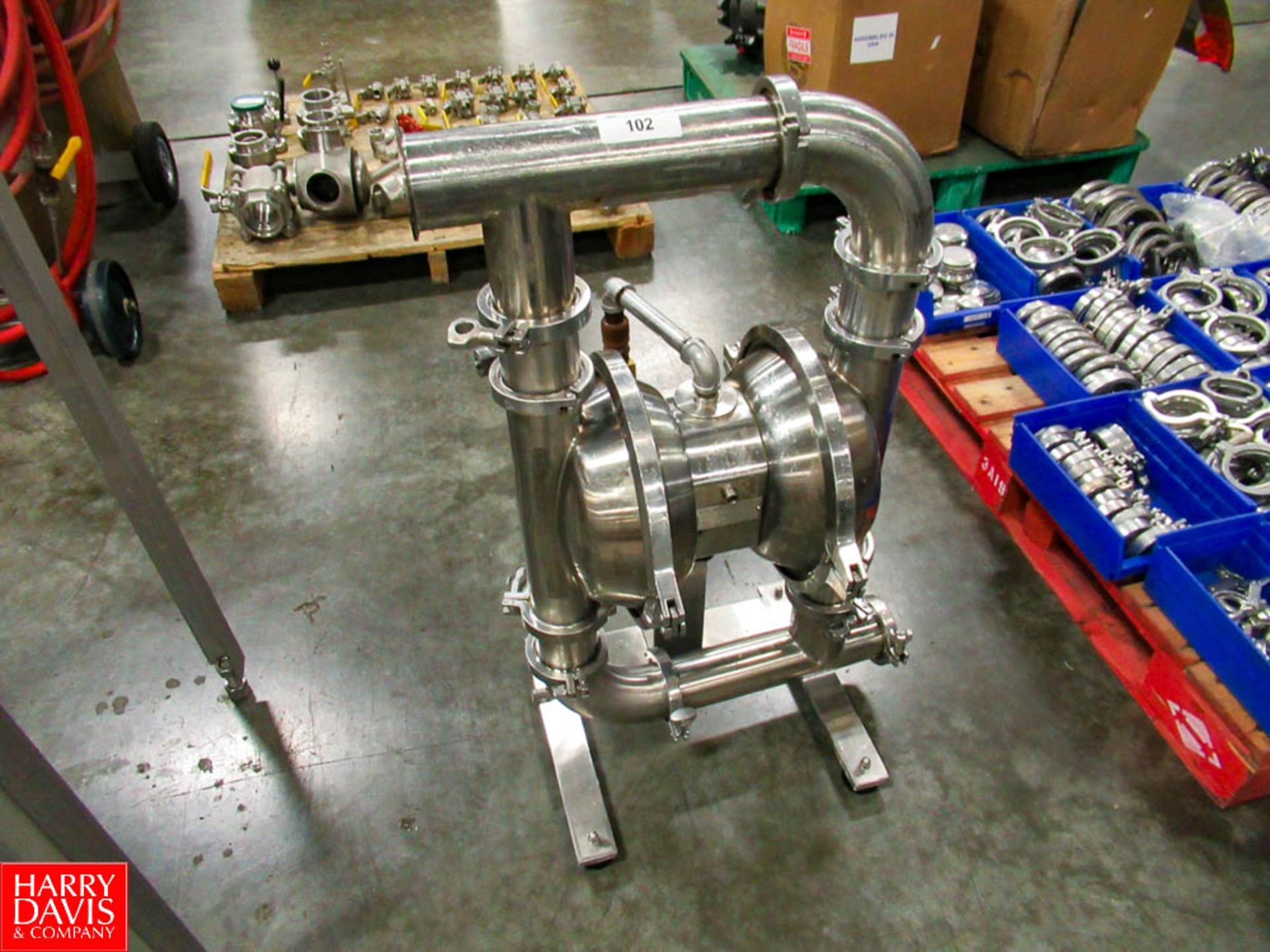 Murzan Air Double Diaphragm Pump, Model: PI-50-DI SN: 3055260 Located In: Dry Storage - Rigging Fee: