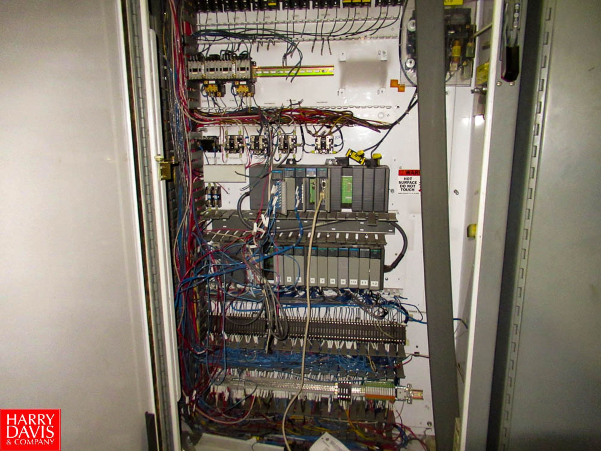 Lot of (5) Assorted PLC Cabinets, Located Along Back Wall In Upstairs Electrical Shop - Rigging Fee: - Image 9 of 10