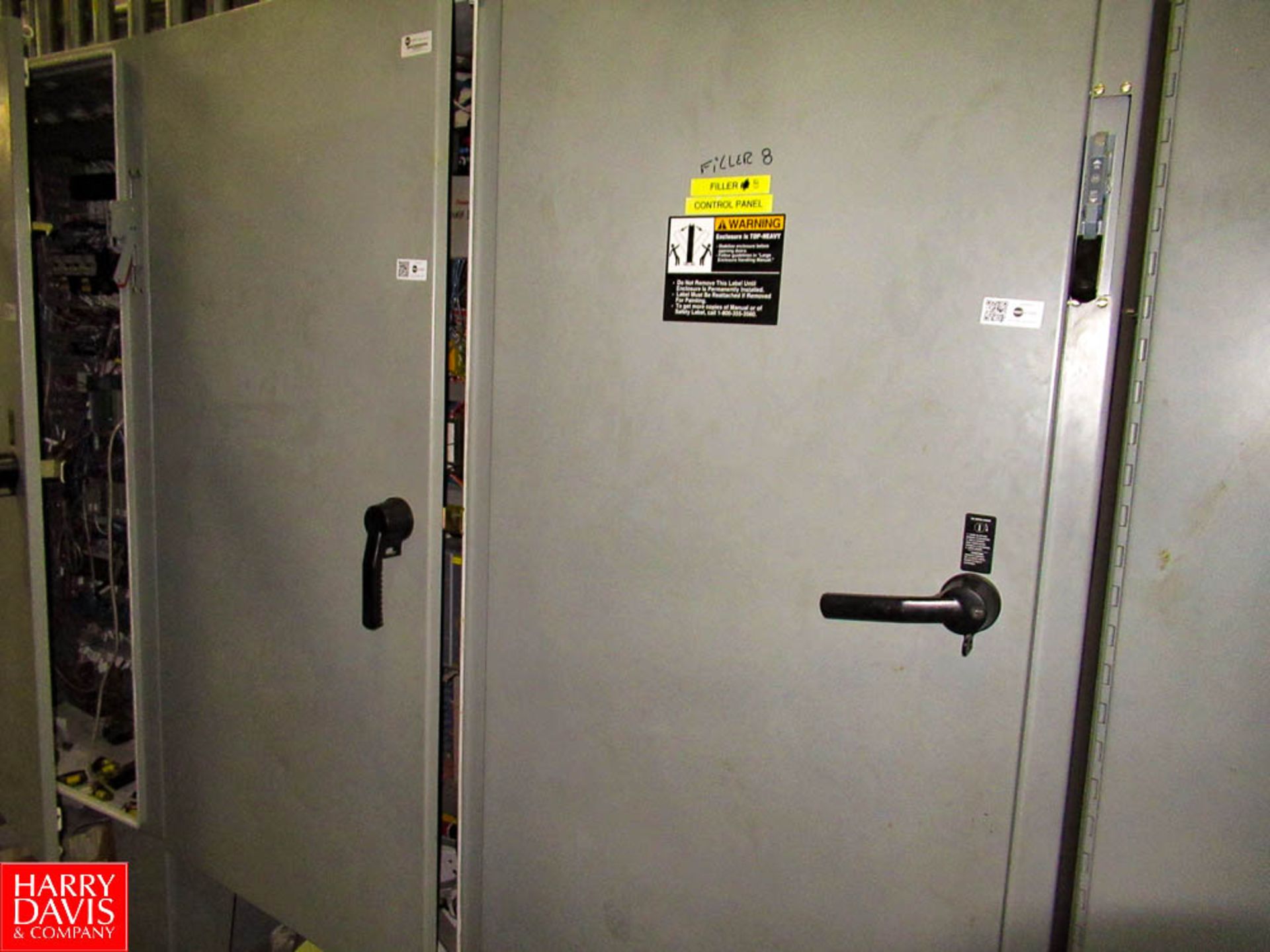 Lot of (5) Assorted PLC Cabinets, Located Along Back Wall In Upstairs Electrical Shop - Rigging Fee: - Image 4 of 10