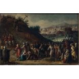 16th century Flemish school, Entourage of Frans II Francken (1581-1642)Landscape with biblical