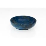 BowlLapis lazuli, round with a receding heel. H: 2 cm; D: 6.5 cm