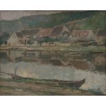Anto Carte (1886-1945)View of Wanhériffe near Andenne, 1914Oil on cardboard. Signed and dated at
