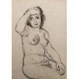 Léonide Frechkop, Ghislaine Honderick, Suzanne Van DammeFemale nudes (4)Lot of three signed drawings