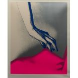 Lot of five contemporary screen prints. Framed.Erotic theme. Various signatures: ALOUF, CORDIER,