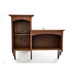 Gustave Serrurier-Bovy (1858-1910) & Serrurier & Cie. Wall shelf, ca. 1895Mahogany.Provenance: