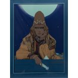 Moebius (known as Jean Giraud, 1938-2012)Starwatcher, 1989Colour screen print. Stardom Diagonale 7