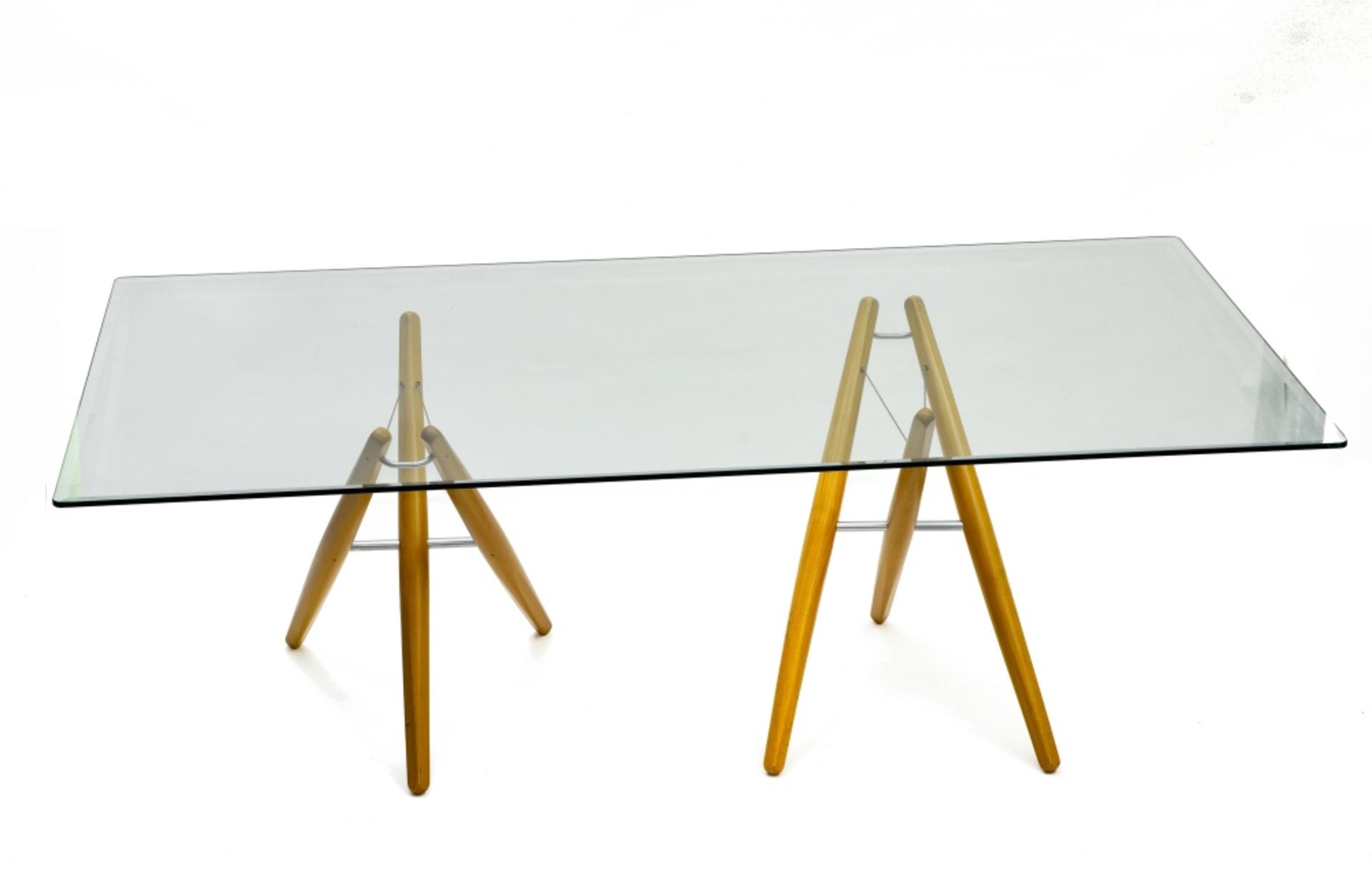 Donato dÕURBINO (Born in 1935) & Paolo LOMAZZI (Born in 1936) Optima table, large model, Rectangular