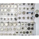 World mixed lot of coins, Germany, 10 Mark (2), 1972 D, 1972 G ; 5 Mark, 1951 G (3), 1951 J (2),