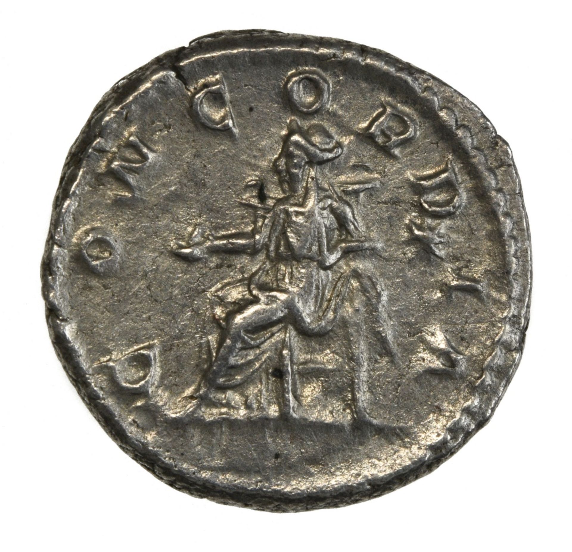 Rome Julia Paula, first wife of Elagabal (219-220), Denarius, 3.41g, Rome, draped bust right, rev. - Image 3 of 3