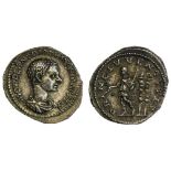 Rome Diadumenian (Caesar, 217-218), Denarius, 3.14g, Rome, draped bust and cuirassed right, rev.
