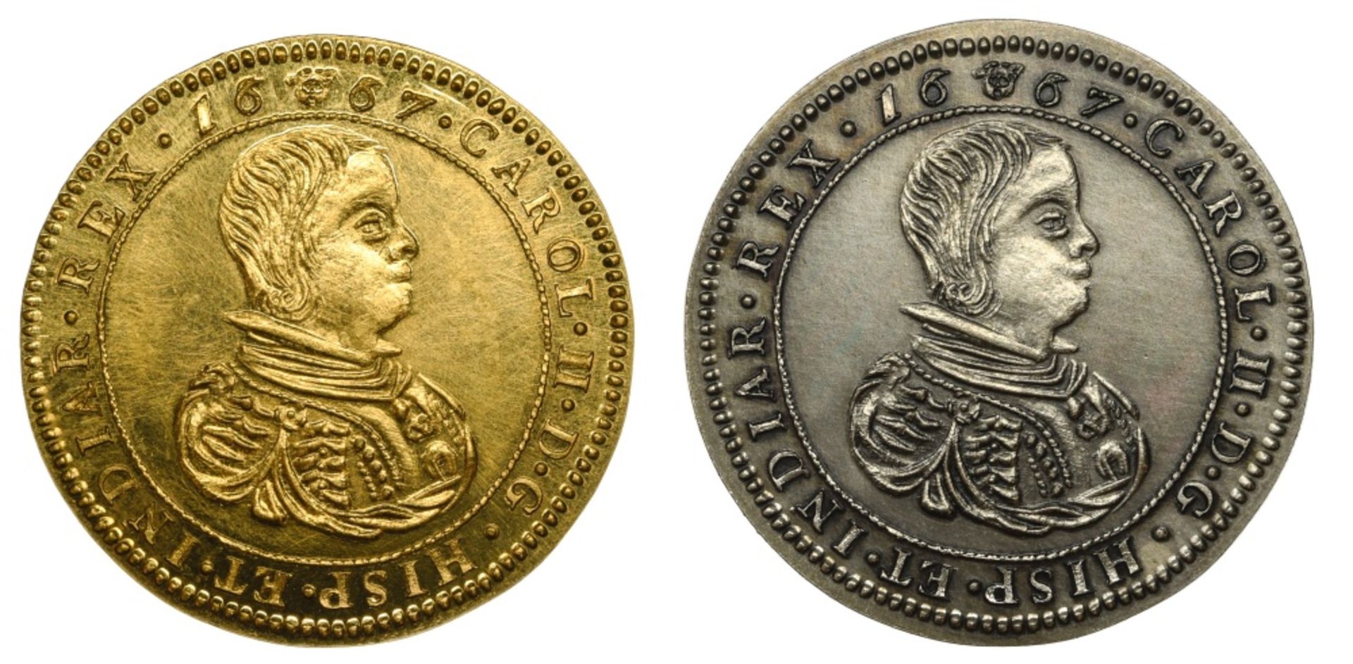 Belgium SociŽtŽ EuropŽenne de Numismatique (European Numismatic Society), Jetons (2), one in gold,