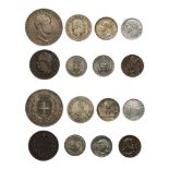 Italy mixed lot of coins from 19-20th Centuries, 5 Lire, 1926 R (Gig.73); 2 Lire, 1863 valeur (