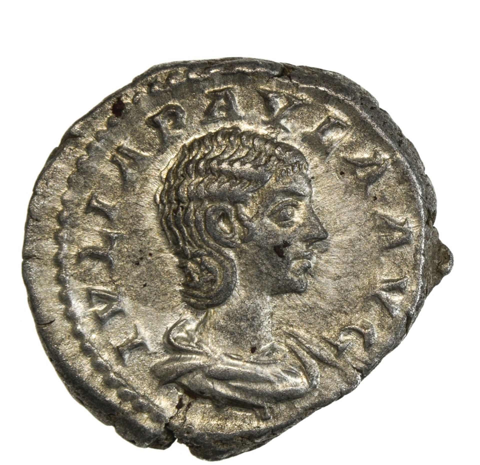 Rome Julia Paula, first wife of Elagabal (219-220), Denarius, 3.93g, Rome, draped bust right, rev. - Image 2 of 2