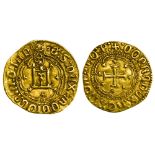 Italy, Genova Galeazzo Maria Sforza (1466-1476), Ducat, 3.48g, struck in the name of CONRAD,