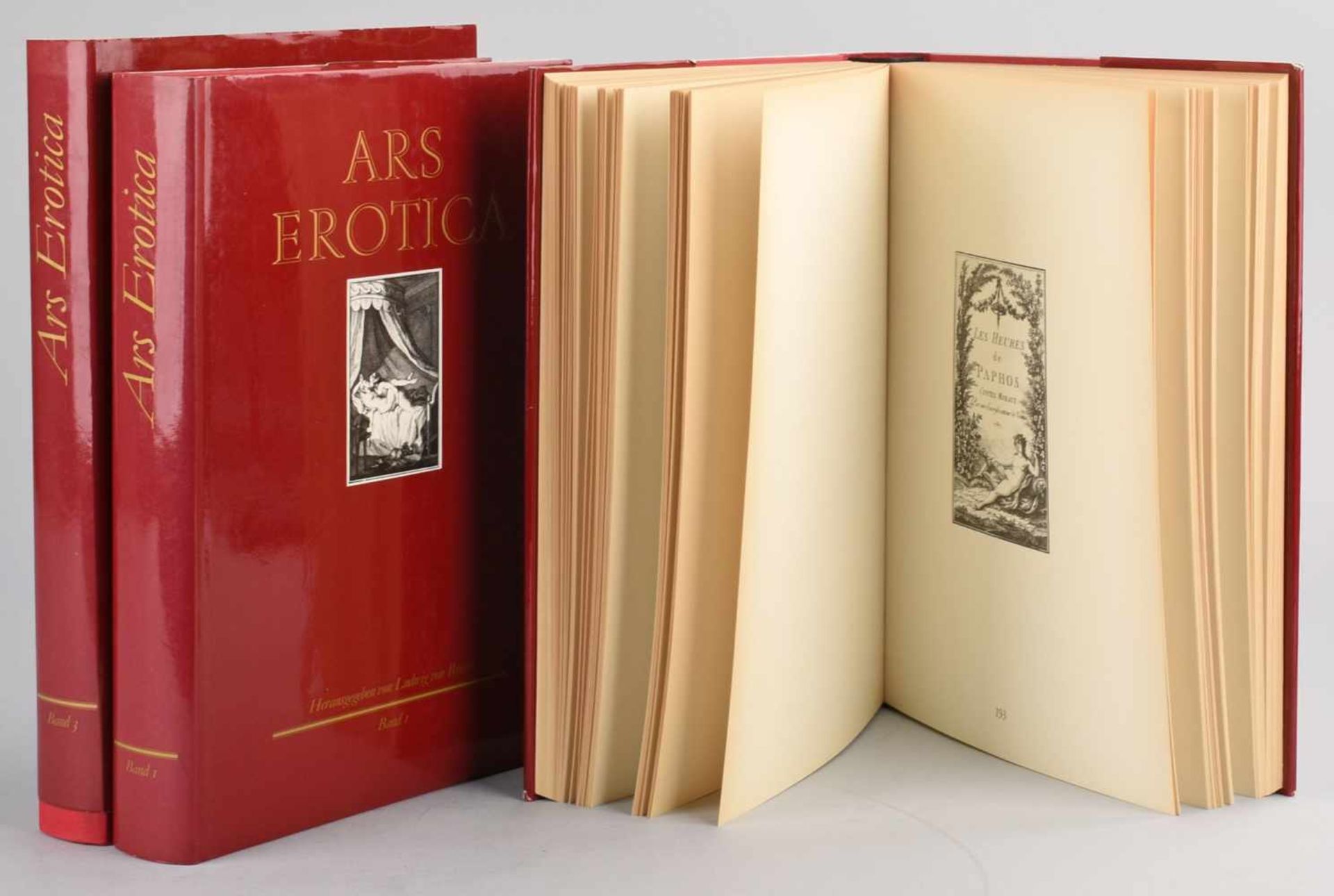 "ARS EROTICA" insg. 3 Bände über die "Erotische Buchillustration im Frankreich des 18. - Bild 2 aus 2