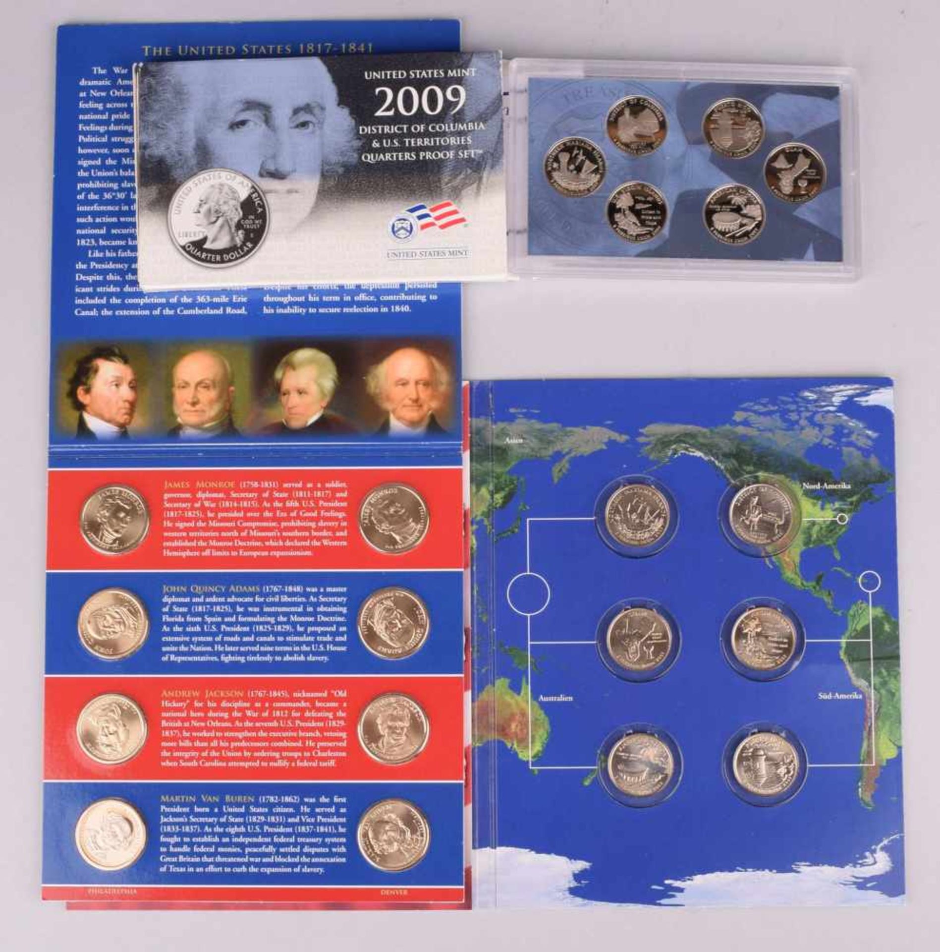 Konvolut Münzen alle Welt insg. wohl über 700 Münzen und Gedenkprägungen, dabei u.a. 1 x Münzset " - Bild 3 aus 3